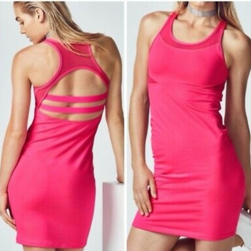 NWT Fabletics Athletic Pink dress